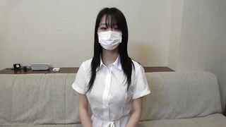整った顔＆美巨乳＆スタイル抜群。どこか暗めな女に大量子種を顔面にぶっかけてきた